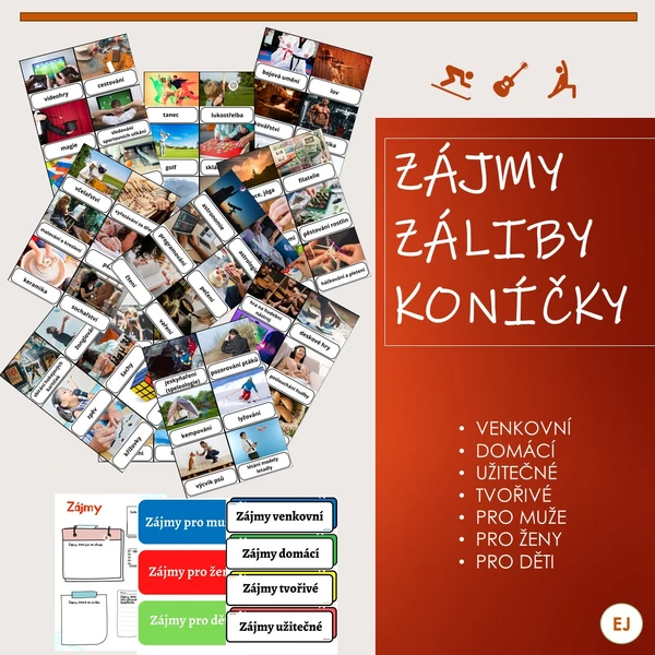 Zájmy - záliby - koníčky