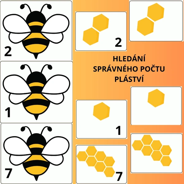 Počítání se včelkou