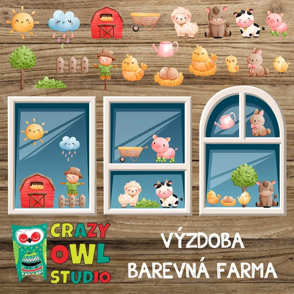 VÝZDOBA – Barevná farma