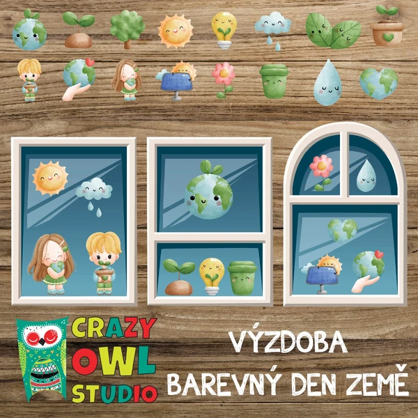 VÝZDOBA – Barevný DEN ZEMĚ