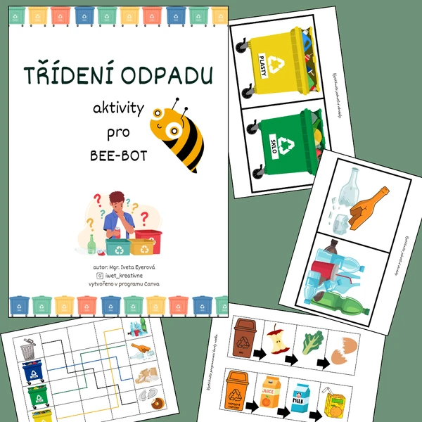 TŘÍDĚNÍ ODPADU - aktivity pro BEE-BOT