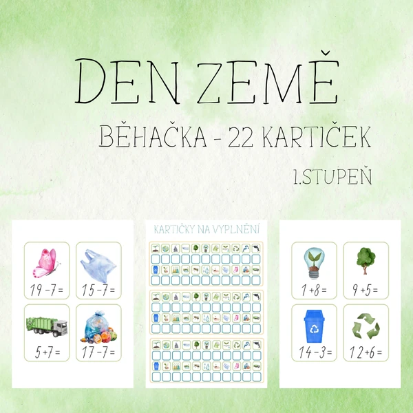 Den Země - běhačka