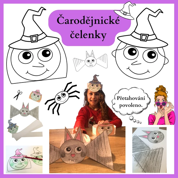 Čarodějnické čelenky