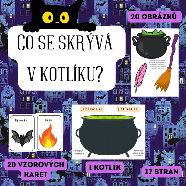 Co se skrývá v kotlíku? ČARODĚJNICKÁ AKTIVITA 
