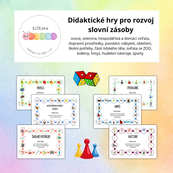 Didaktické hry pro rozvoj slovní zásoby