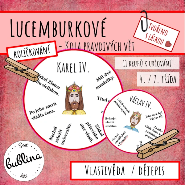 Lucemburkové - Kola pravdivých vět