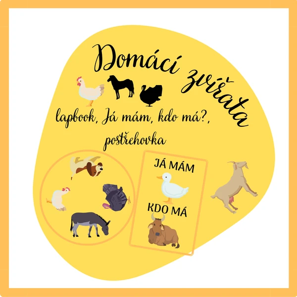 Domácí zvířata - soubor her