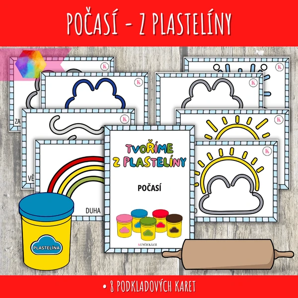 Počasí z plastelíny
