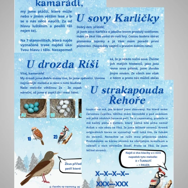 Zimní ptačí stezka