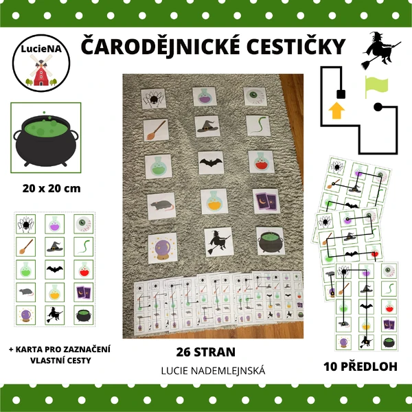 ČARODĚJNICKÉ CESTIČKY