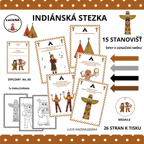 INDIÁNSKÁ STEZKA
