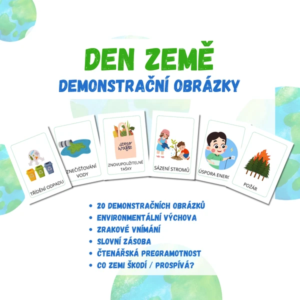 DEN ZEMĚ - demonstrační obrázky