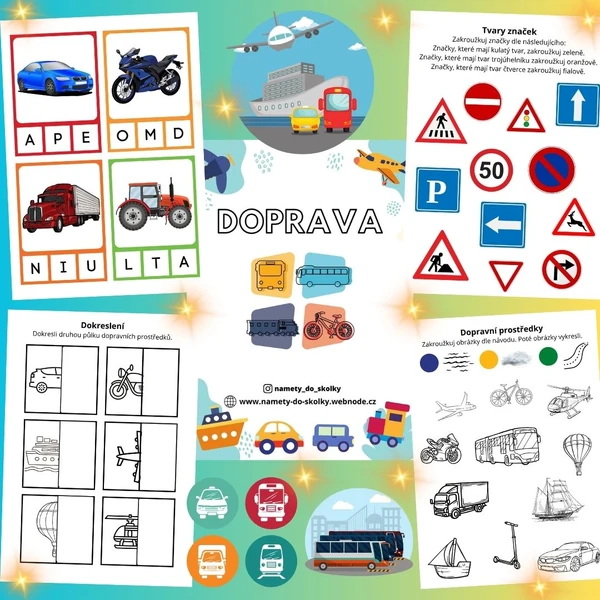 Doprava, dopravní prostředky