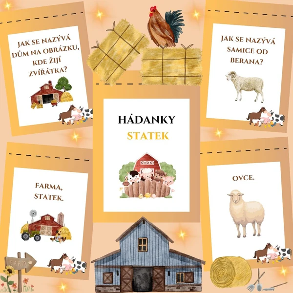 Hádanky na plot - Statek 
