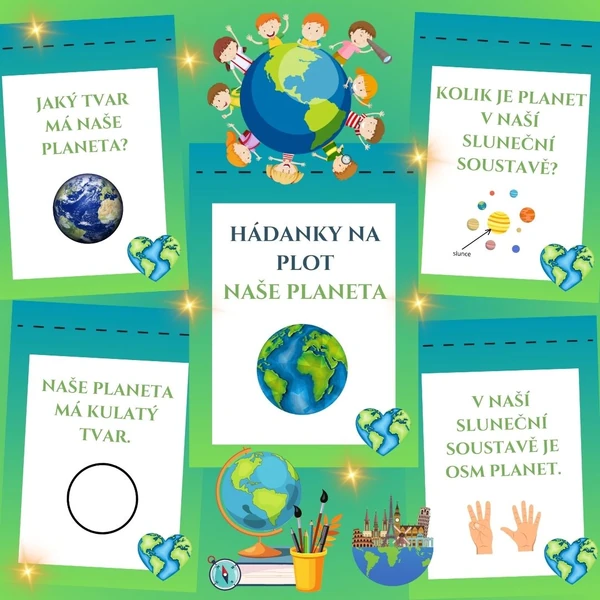 Hádanky na plot - Naše planeta