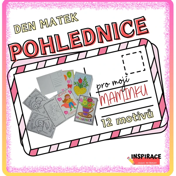 Pohlednice pro maminku ✉️ (Den matek) 🥰