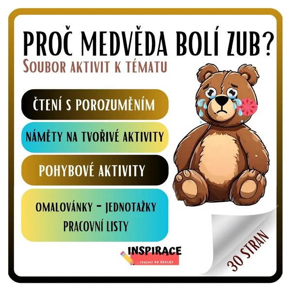 PROČ MEDVĚDA BOLÍ ZUB? 🐻🦷