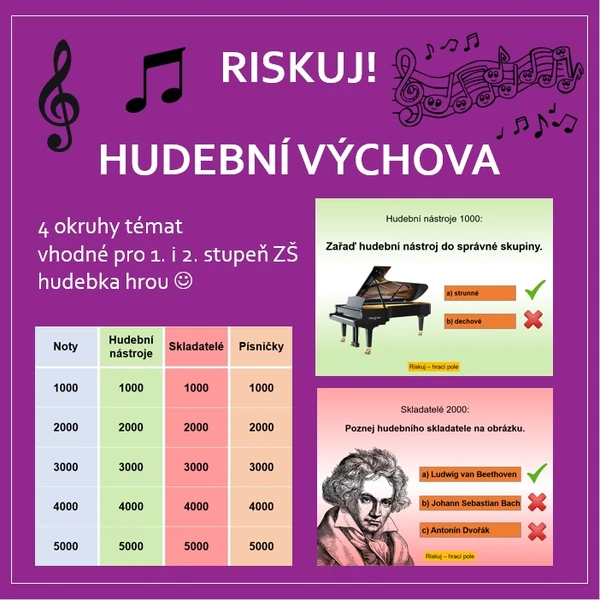 RISKUJ! Hudební výchova
