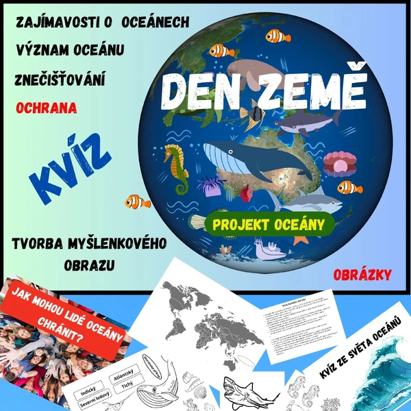 DEN ZEMĚ - PROJEKTOVÝ DEN - CHRAŇME OCEÁNY