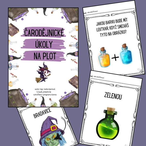 ČARODĚJNICKÉ úkoly na plot