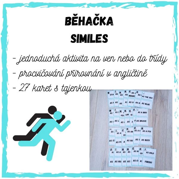 Běhačka - similes - přirovnání