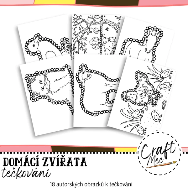DOMÁCÍ ZVÍŘATA - TEČKOVÁNÍ