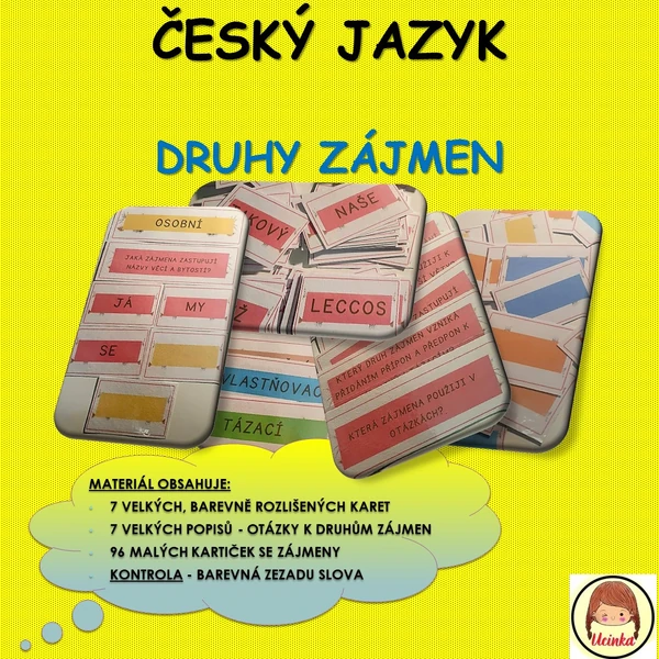 Druhy zájmen.