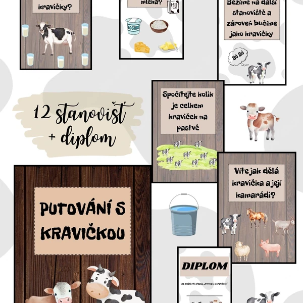 PUTOVÁNÍ S KRAVIČKOU 🐄🐮