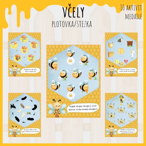 Včely, plotovka