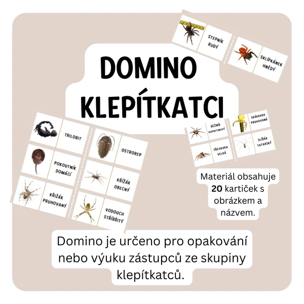 Domino klepítkatci