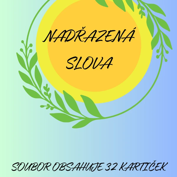 Nadřazená slova