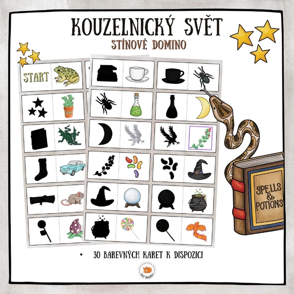 Stínové domino - Kouzelnický svět