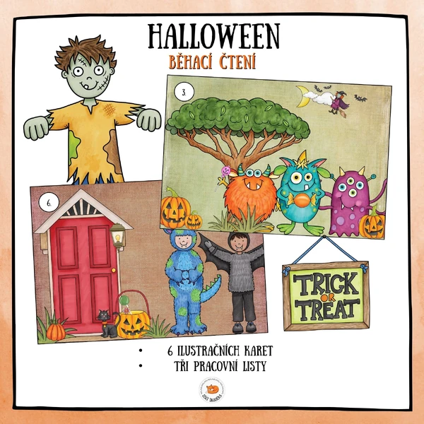 Běhací čtení - Halloween