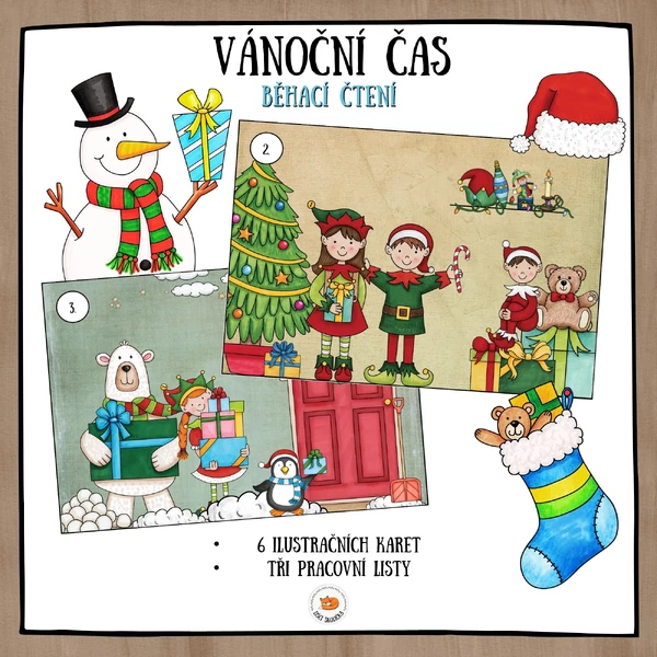 Běhací čtení - Vánoční čas