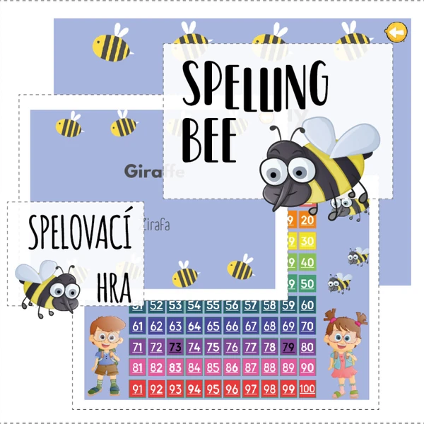 Spelling bee - spelovací soutěž 