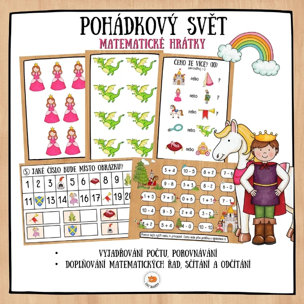 Matematické hrátky - Pohádkový svět
