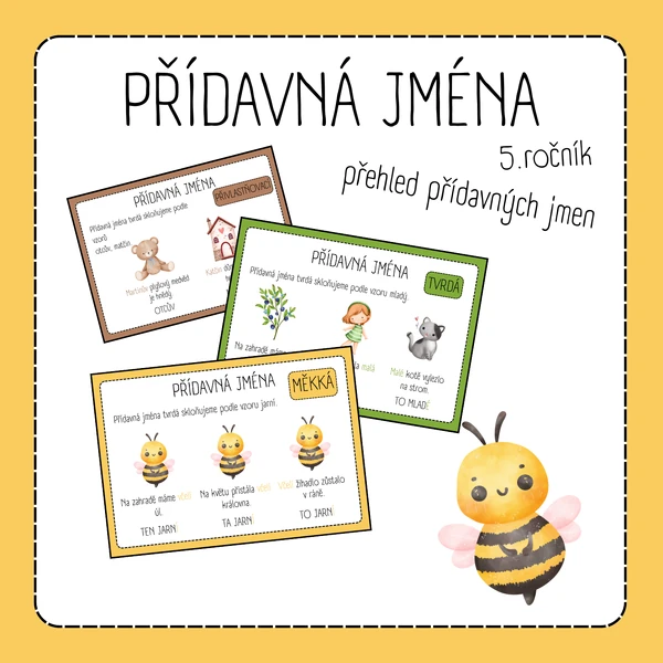 Přídavná jména - přehled