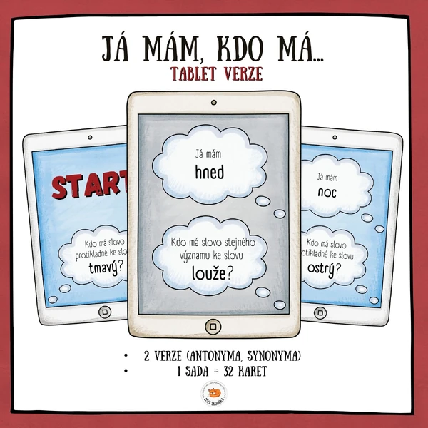 Já mám, kdo má...? Synonyma, antonyma