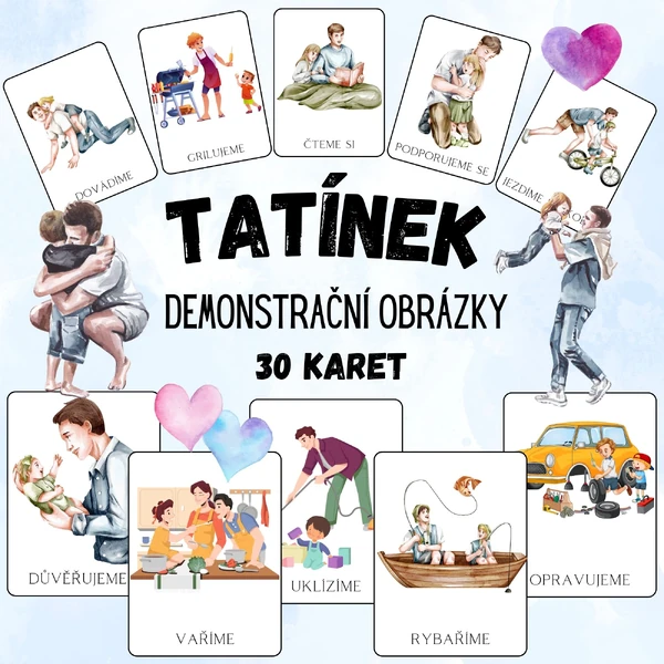 TATÍNEK, DEN OTCŮ - Demonstrační obrázky