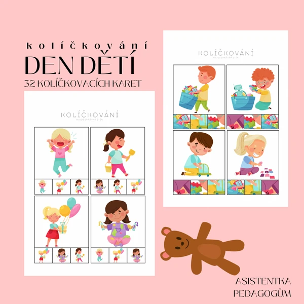 Den dětí - kolíčkování
