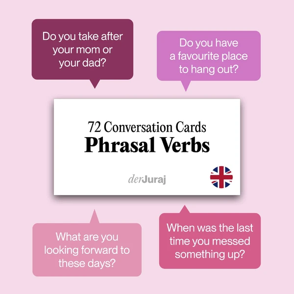 Conversation Cards: Phrasal Verbs