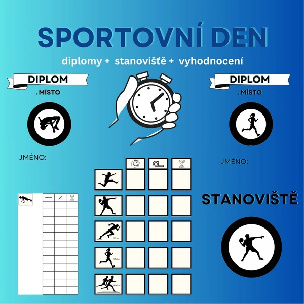Sport: diplomy, stanoviště, vyhodnocení