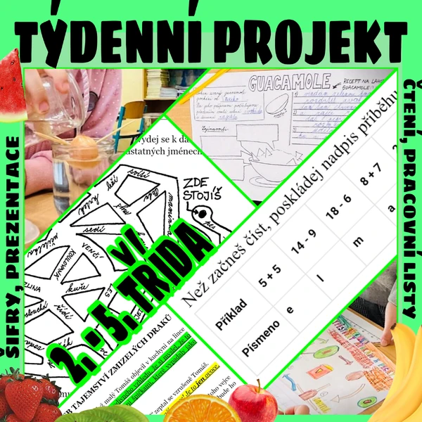 Exotické ovoce - týdenní projekt