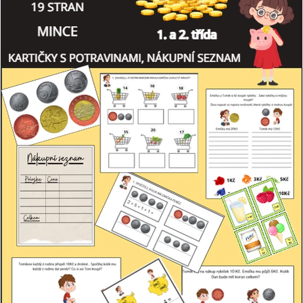 FINANČNÍ GRAMOTNOST 1. a 2. třída
