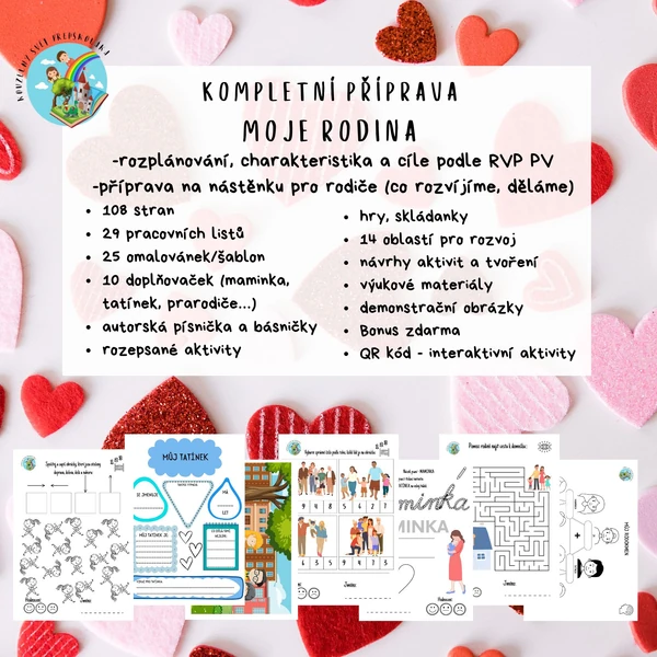 Speciál - MOJE RODINA (den matek, den otců) - kompletní příprava