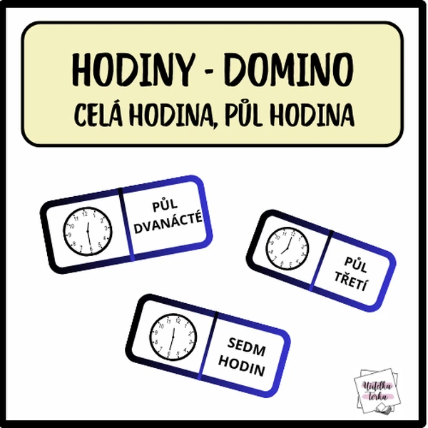 Hodiny - domino
