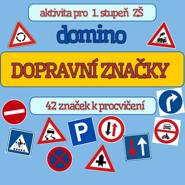 Domino - DOPRAVNÍ ZNAČKY