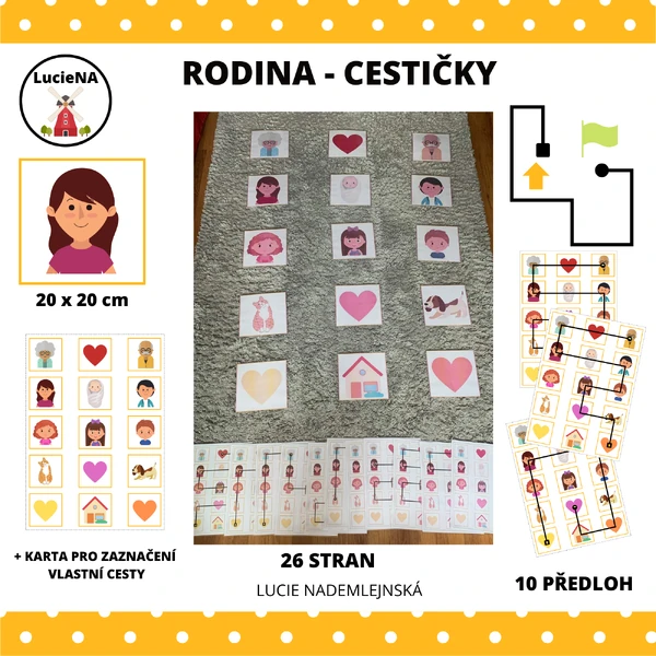 RODINA - CESTIČKY