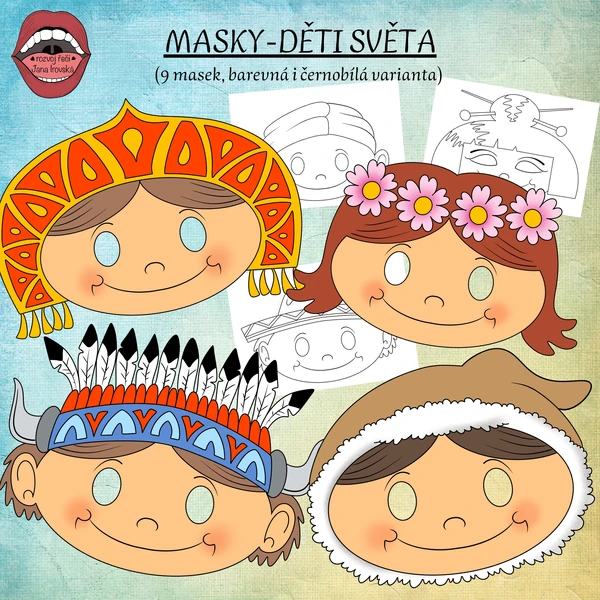 MASKY DĚTI SVĚTA