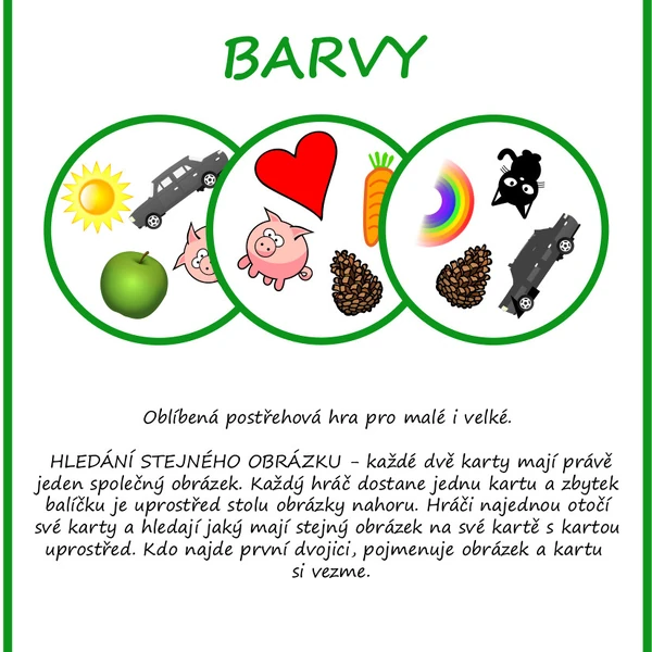 POSTŘEH! BARVY